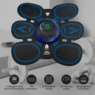 Pursonic Rechargeable Abdominal Muscle Toner & Massager