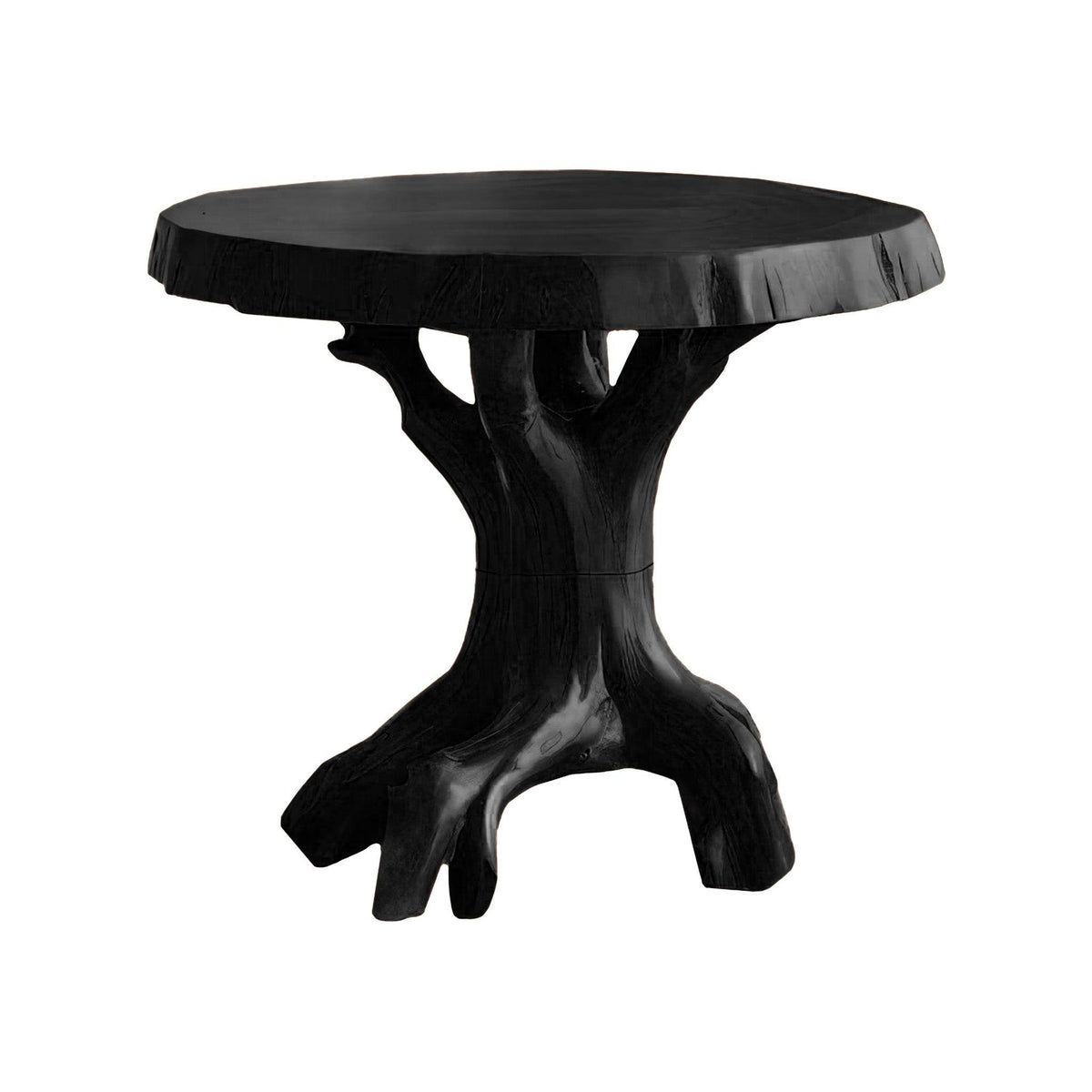 Kaelis Nature-Inspired Solid Wood Side Table