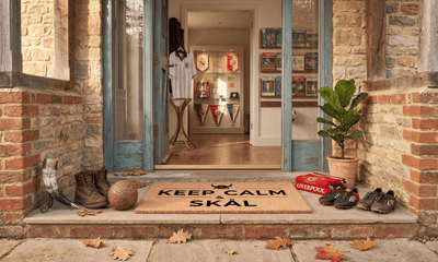 Keep Calm and Skal Coir Mat