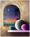 Moonview by Ken Shotwell Painting - Artman