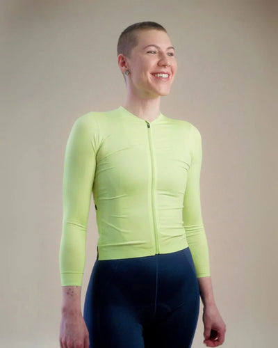 Endurance Long Sleeve Jersey - Key Lime