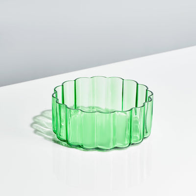 Flower Bowl Glassware, Set of 2