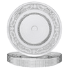 Classica Vintage Glass Plate, Set of 6