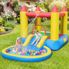 Kids Inflatable Bounce House Castle with Balls Pool and Bag
