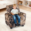 Kids Recliner Chair Push Back Toddler Reclining Armchair with Cup Holder-Camouflage
