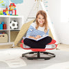 Kids Sensory Swivel Chair Elephant Petal 360° Spinning Chair-Red