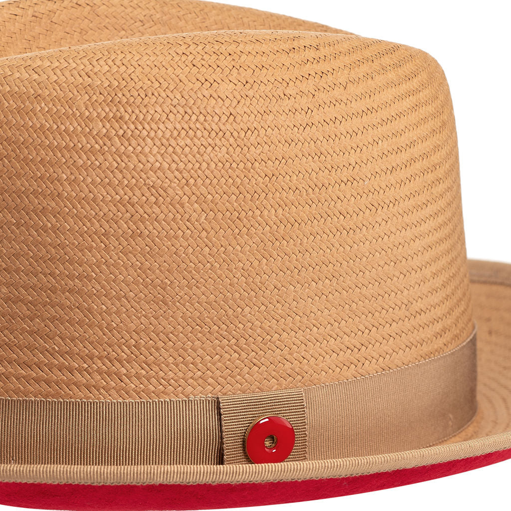 King (Golden Honey Straw) Fedora Hat