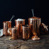 Copper Kitchen Canisters - Complete 5 piece Set