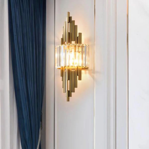 Kubica Crystal Modern Wall Lamp
