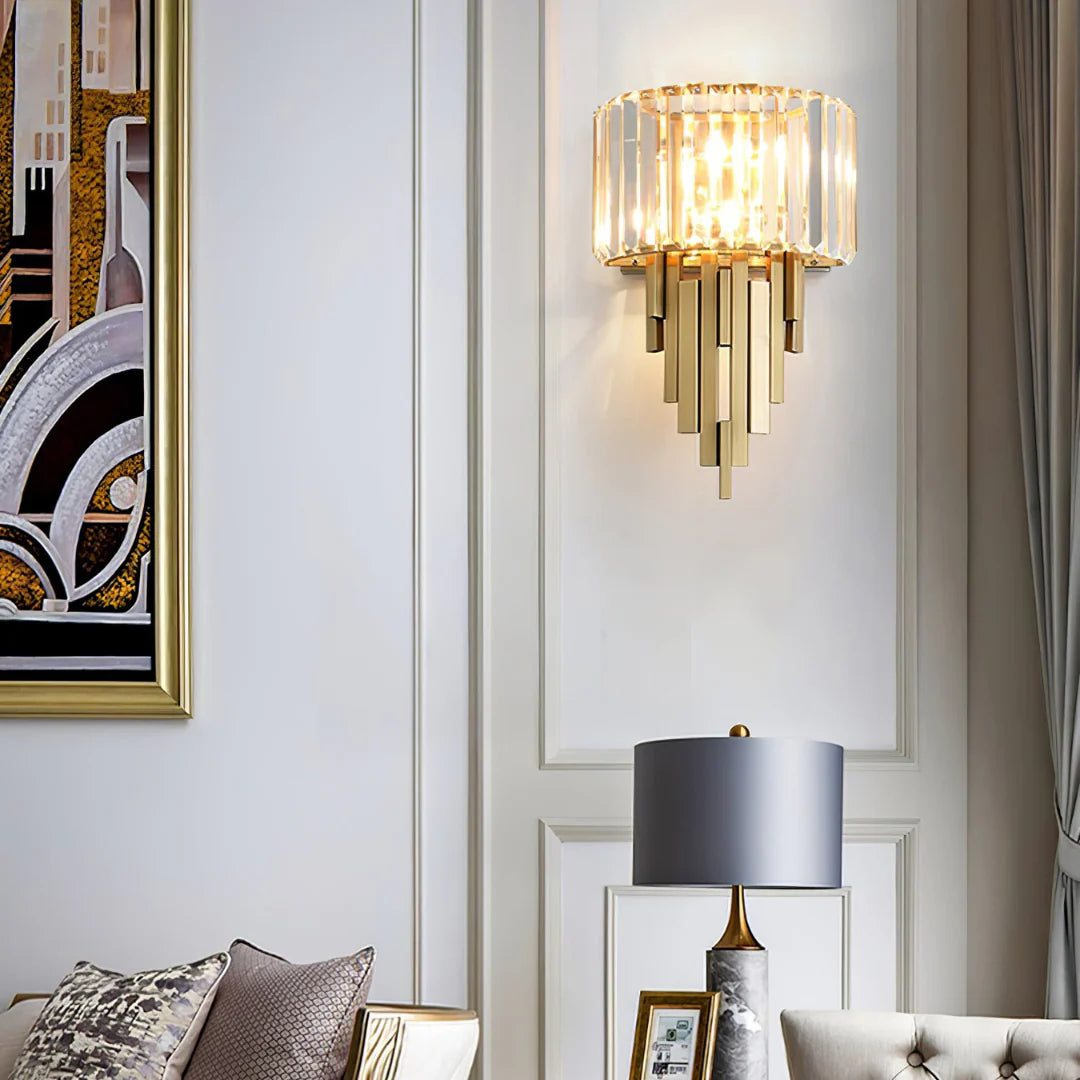 Kubica Crystal Modern Wall Lamp