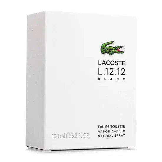 L.12.12 Blanc By Lacoste For Men 3.4oz EDP Spray