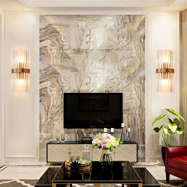 Laylq Cylinder Crystal Wall Light