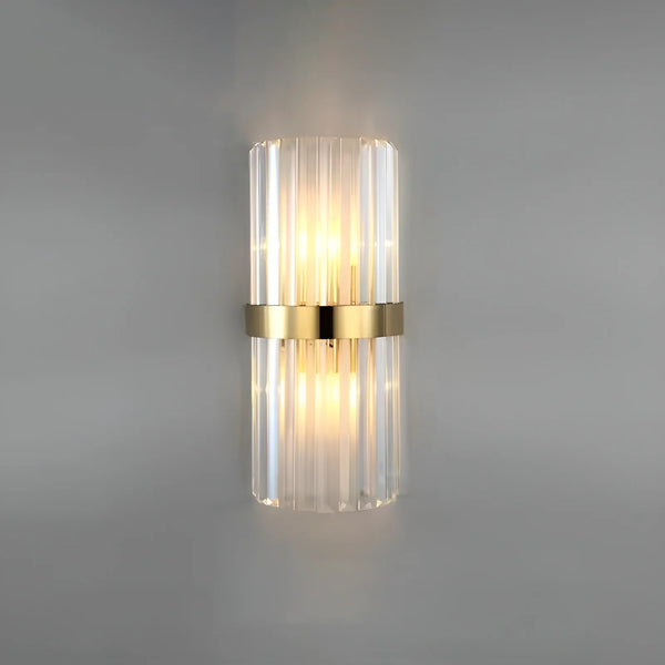 Laylq Cylinder Crystal Wall Light
