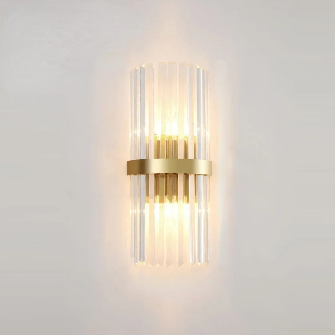 Laylq Cylinder Crystal Wall Light