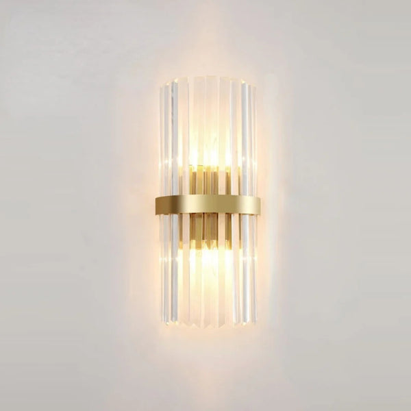 Laylq Cylinder Crystal Wall Light