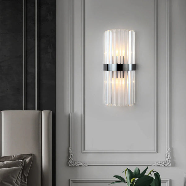 Laylq Cylinder Crystal Wall Light