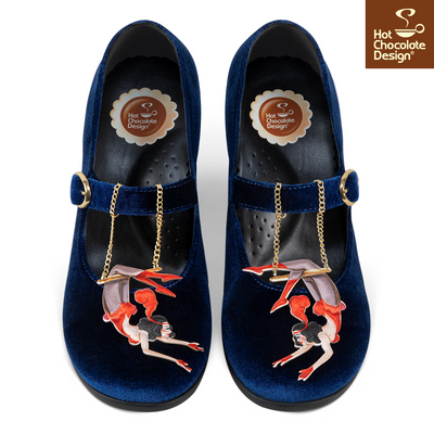 Chocolaticas® Mid Heels Les Dames Du Cirque Women's Mary Jane Pump