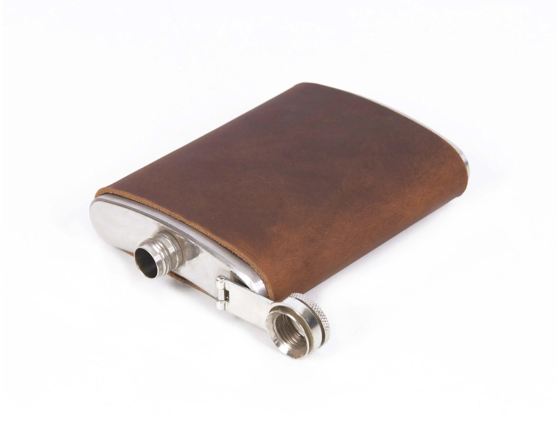 Leather Wine Flask Cover - Gifts for You 'n Me