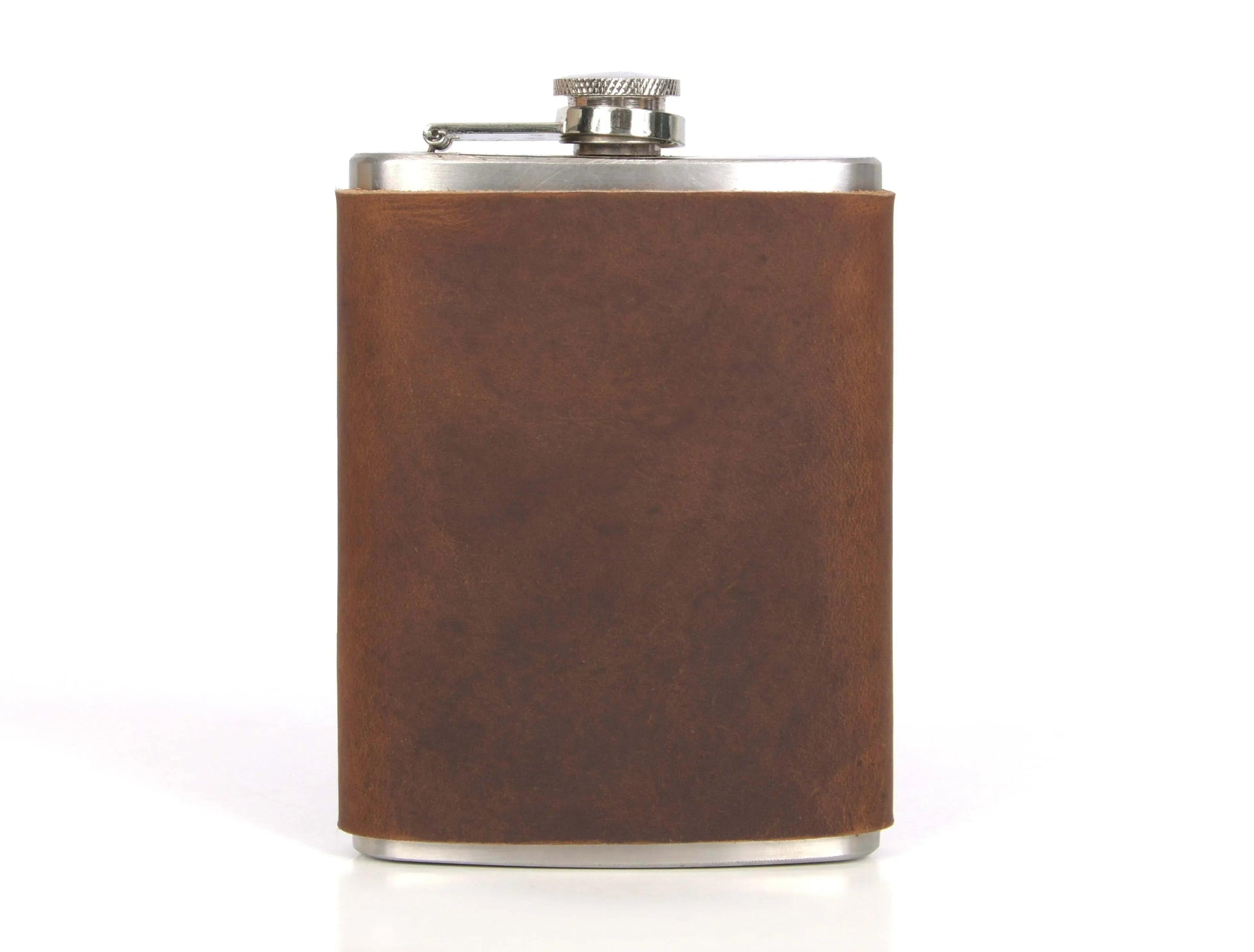 Leather Wine Flask Cover - Gifts for You 'n Me