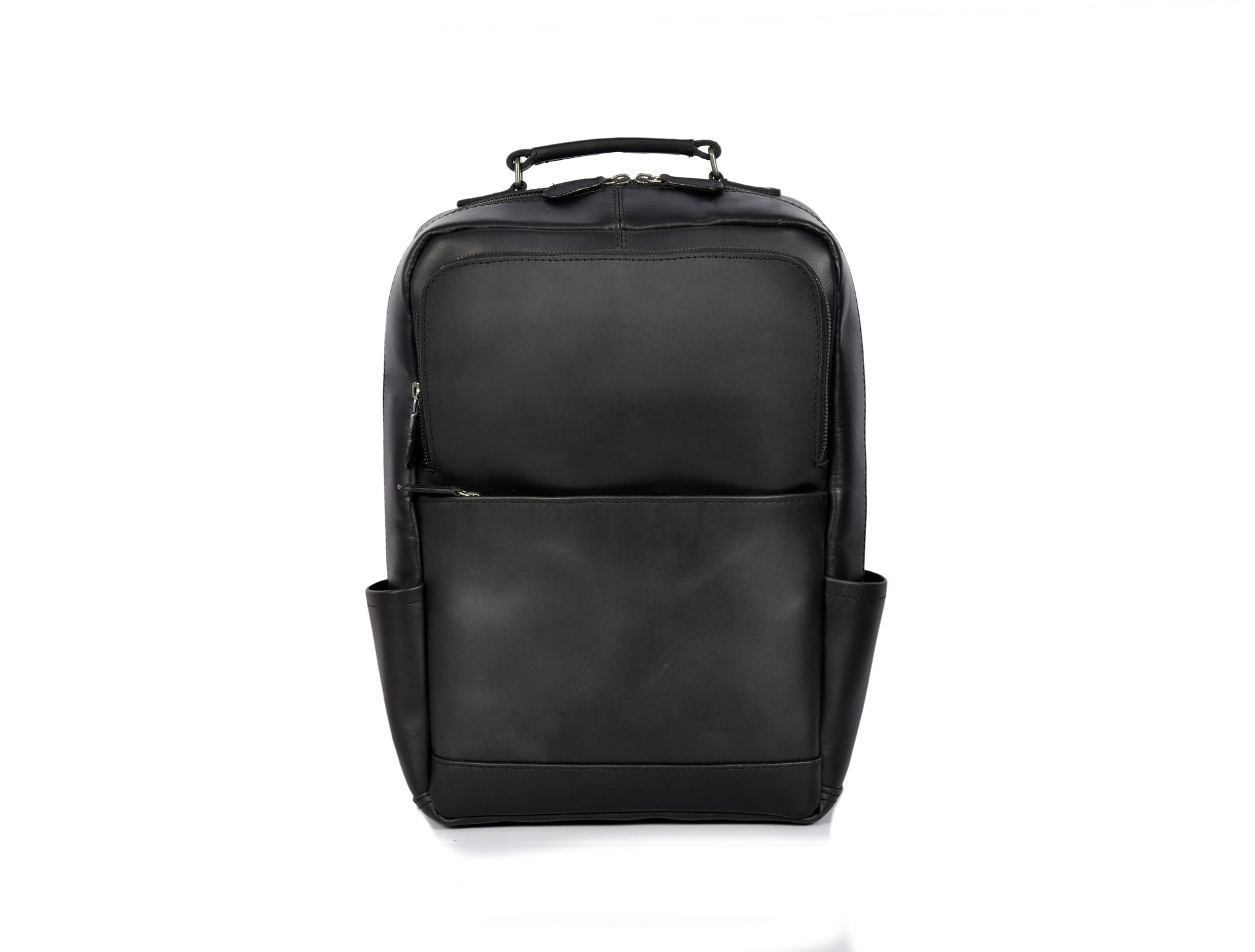 Tolredo Hudson Leather Backpack (Midnight Noir)