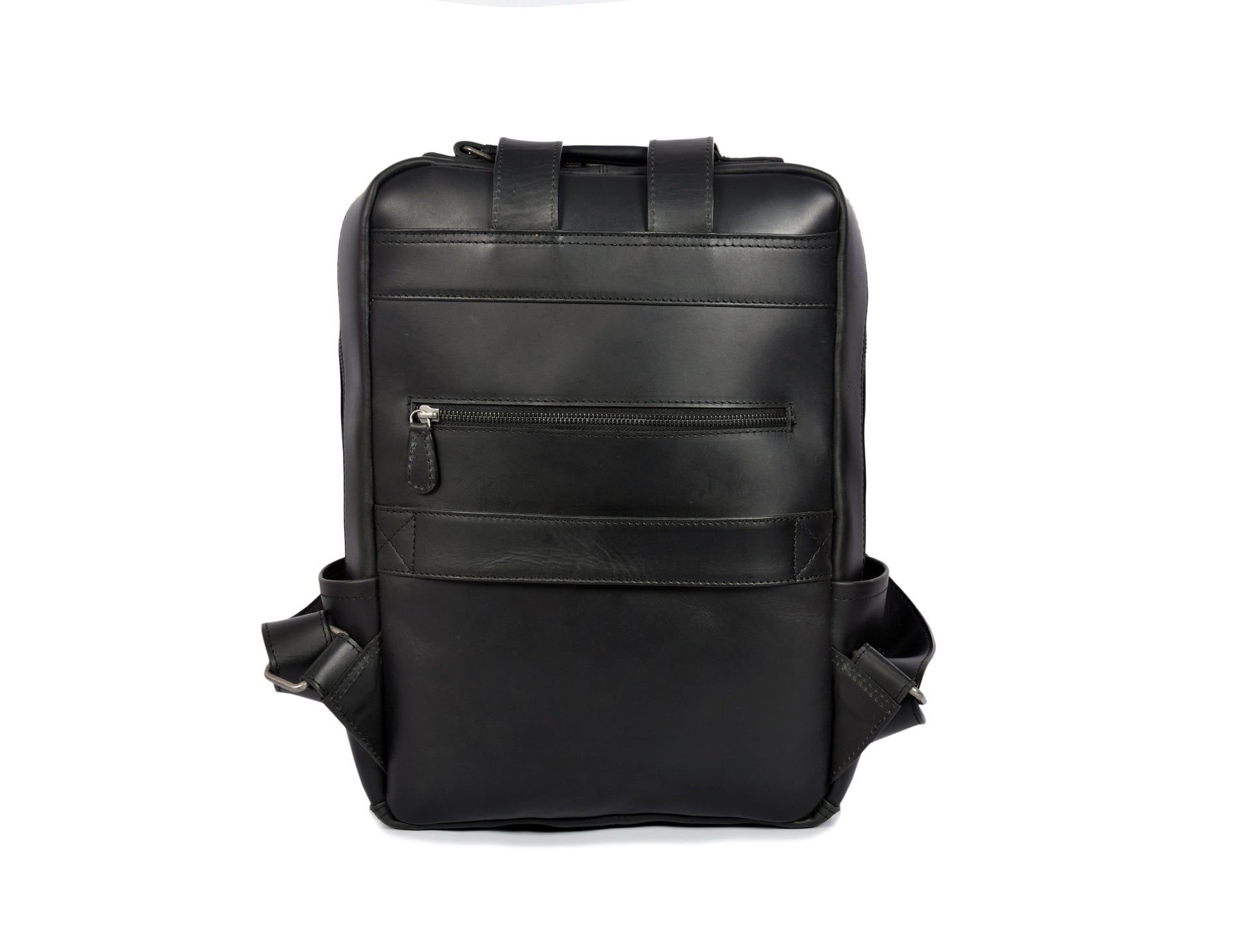 Tolredo Hudson Leather Backpack (Midnight Noir)
