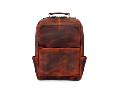 Tolredo Hudson Leather Backpack (Midnight Oak)