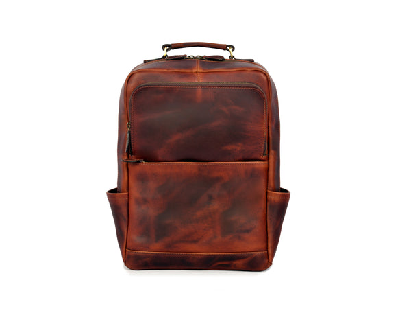 Tolredo Hudson Leather Backpack (Midnight Oak)