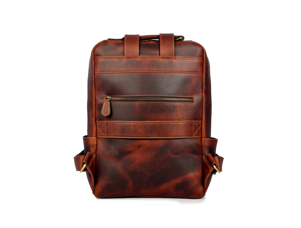 Tolredo Hudson Leather Backpack (Midnight Oak)
