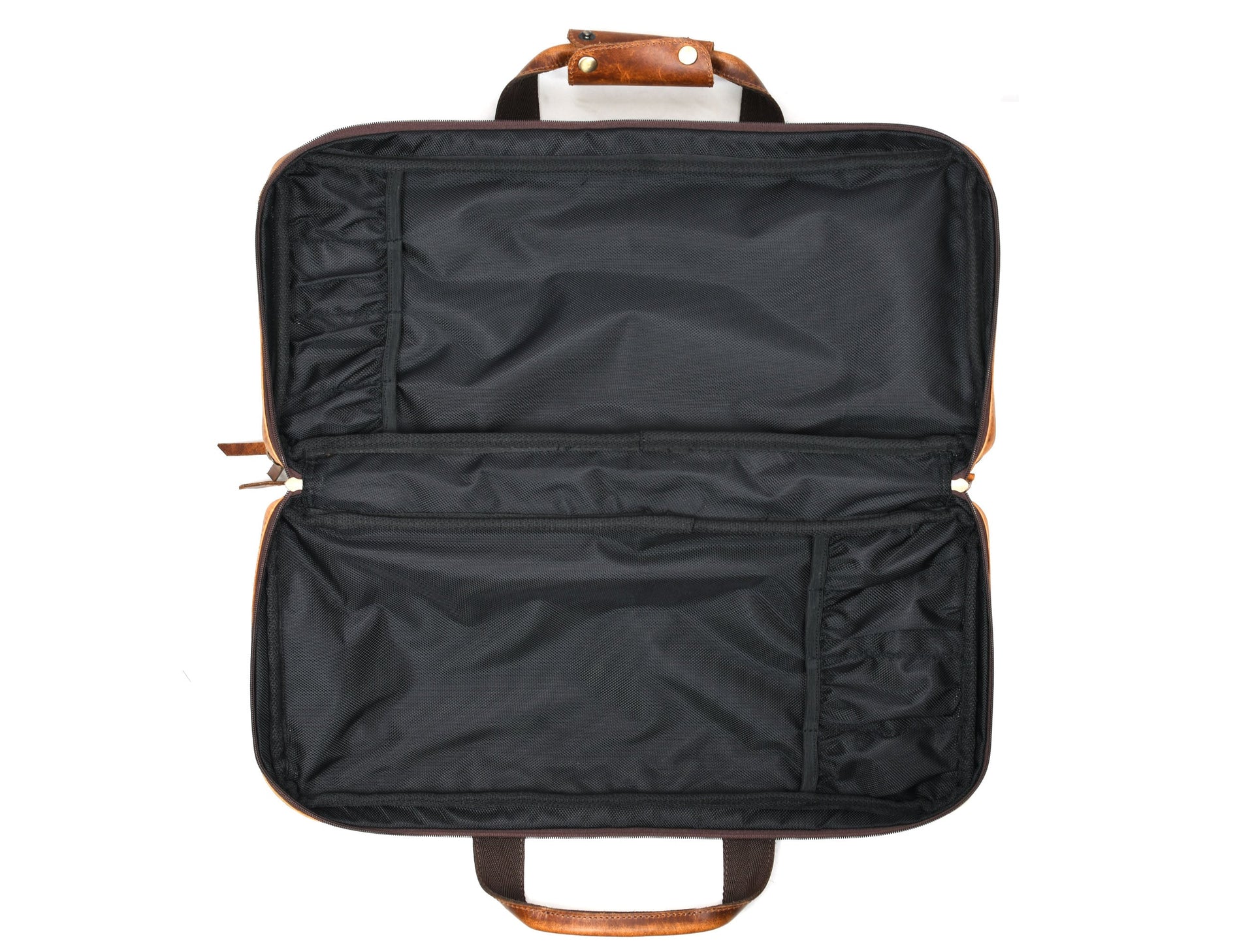 Salerno Leather Chef Knife Case Stress Brown (KR-61)