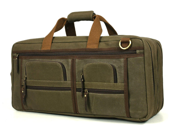 Salerno Canvas Chef Knife Case Olive Green (KR-62) - Gifts for You 'n Me