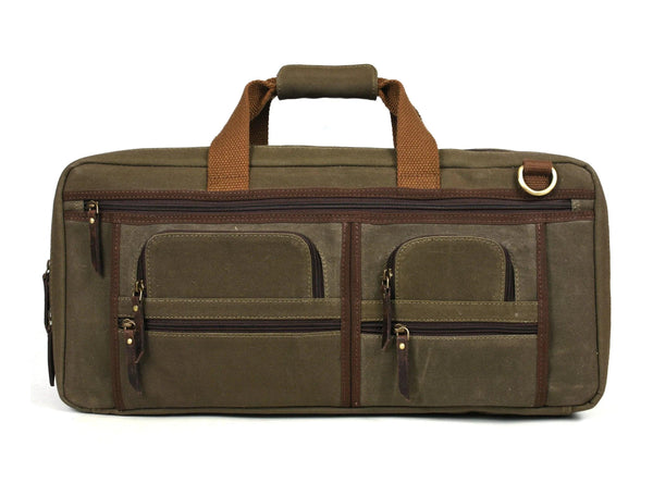 Salerno Canvas Chef Knife Case Olive Green (KR-62) - Gifts for You 'n Me