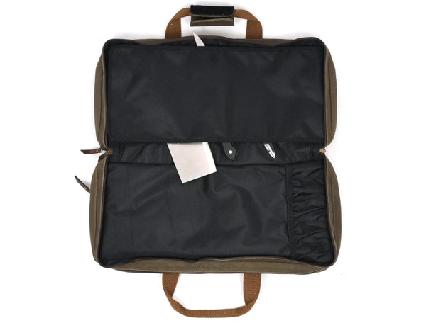 Salerno Canvas Chef Knife Case Olive Green (KR-62) - Gifts for You 'n Me