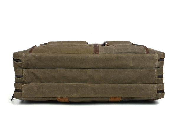 Salerno Canvas Chef Knife Case Olive Green (KR-62) - Gifts for You 'n Me