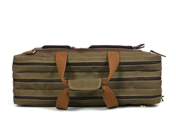 Salerno Canvas Chef Knife Case Olive Green (KR-62) - Gifts for You 'n Me