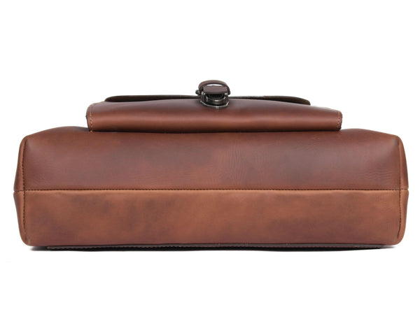 Voyager Leather Tote Bag - Gifts for You 'n Me