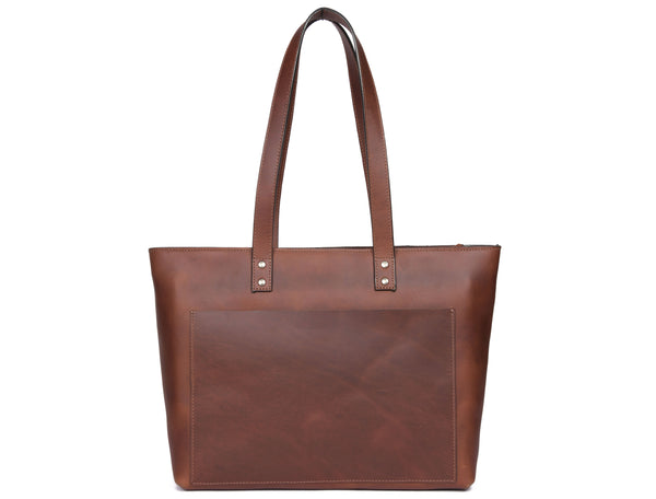 Voyager Leather Tote Bag