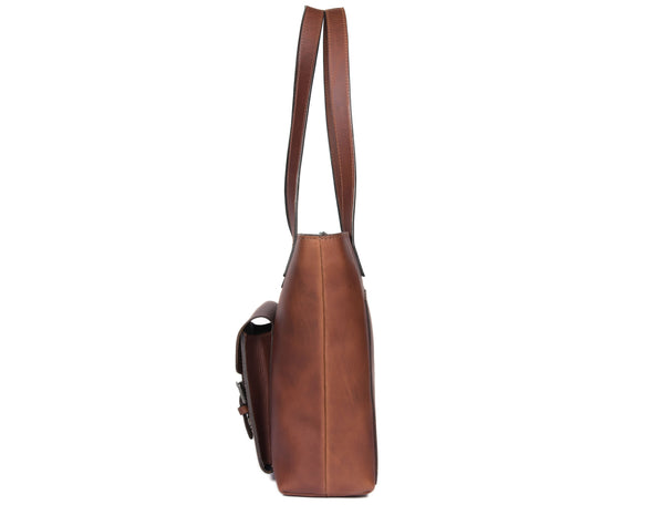 Voyager Leather Tote Bag