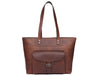 Voyager Leather Tote Bag