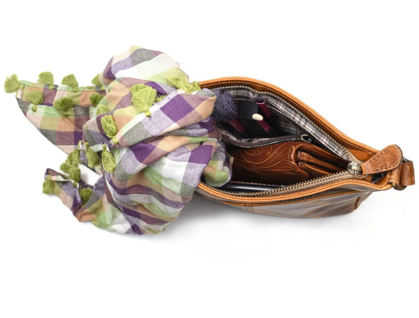 Leather Sling Bag -( LB-301 ) - Gifts for You 'n Me