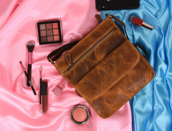 Leather Sling Bag -( LB-301 ) - Gifts for You 'n Me