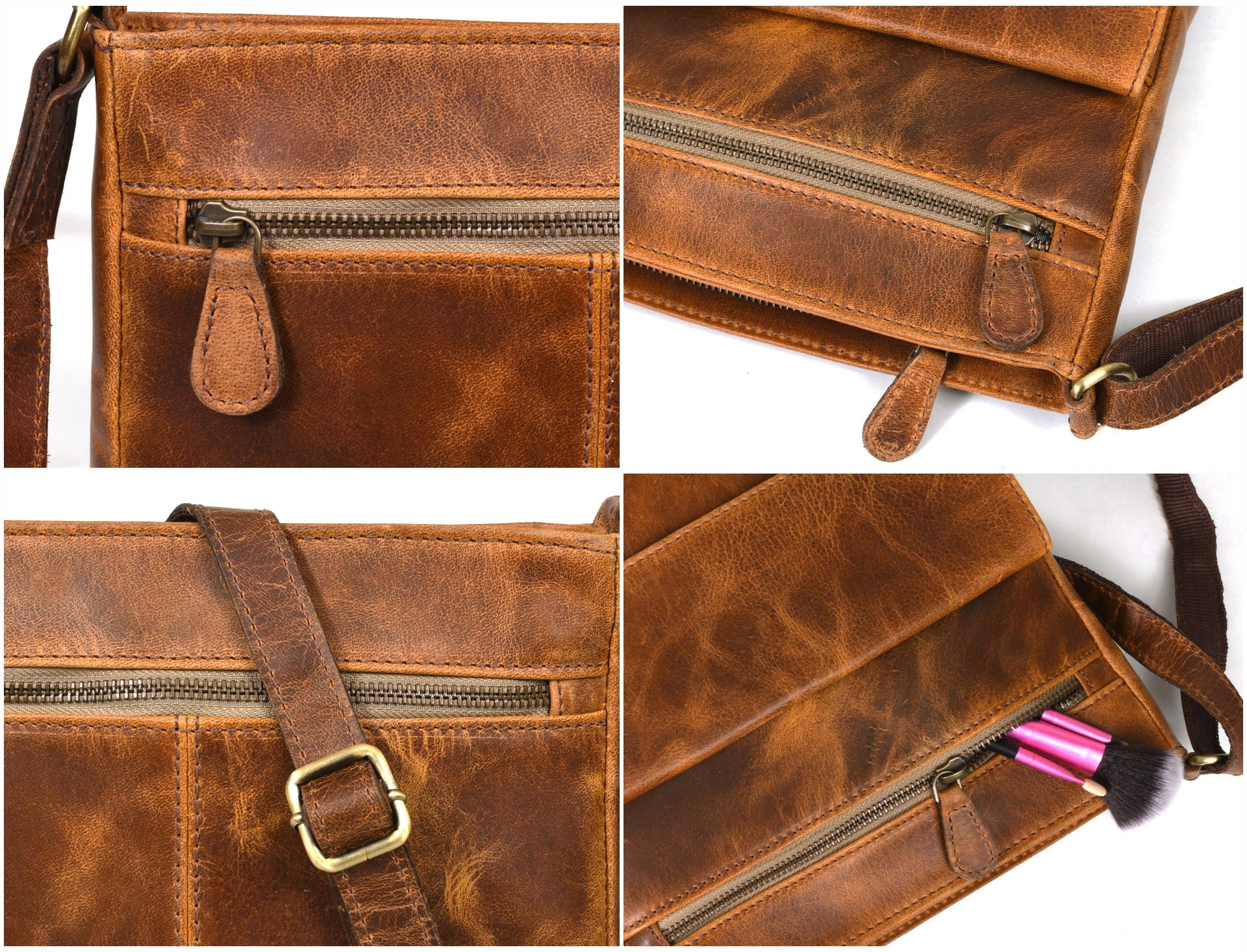 Leather Sling Bag -( LB-301 )