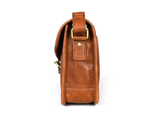 Calgary Leather Cross Body Bag