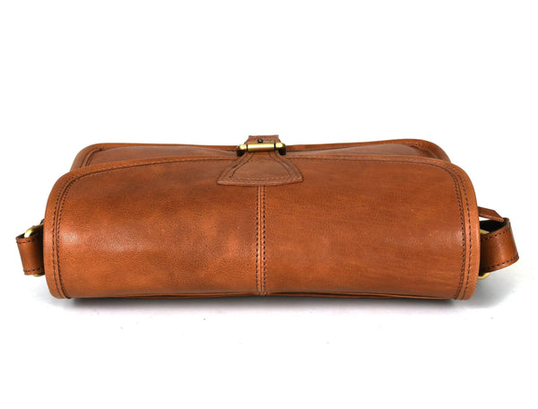 Calgary Leather Cross Body Bag - Gifts for You 'n Me
