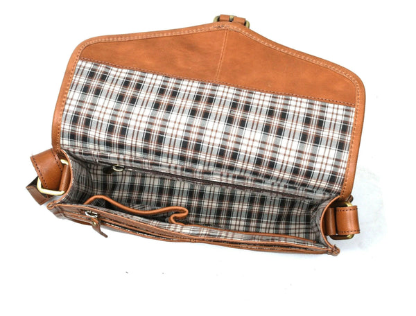 Calgary Leather Cross Body Bag - Gifts for You 'n Me