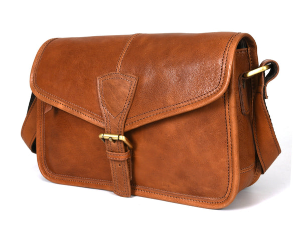 Calgary Leather Cross Body Bag