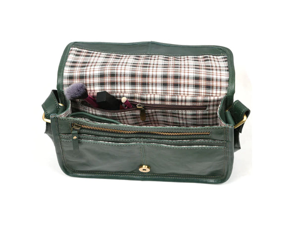 Calgary Leather Cross Body Bag