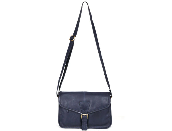 Calgary Leather Cross Body Bag