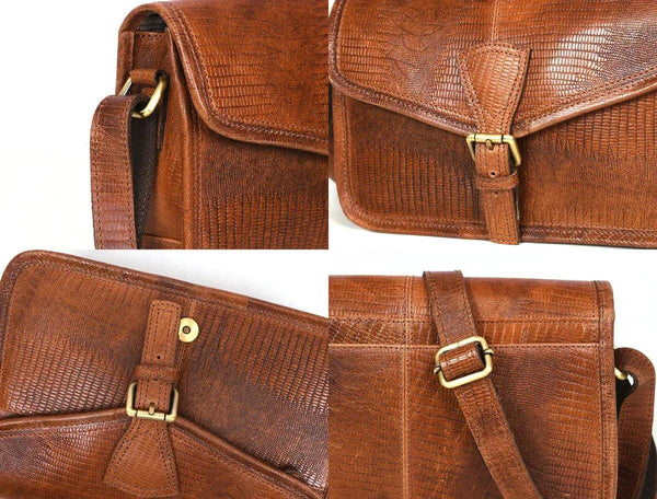 Calgary Leather Cross Body Bag - Gifts for You 'n Me