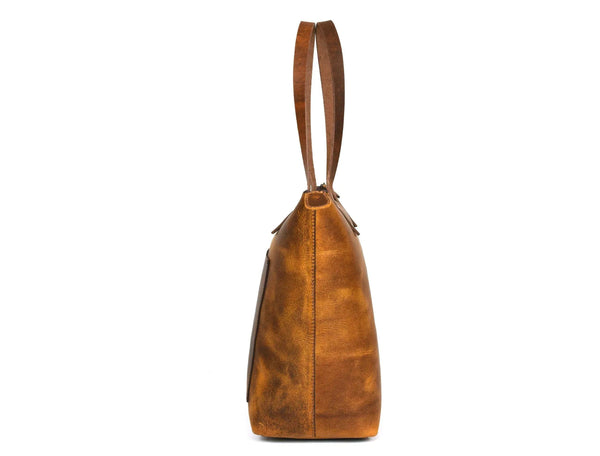 Cassidy Leather Tote Bag - Gifts for You 'n Me
