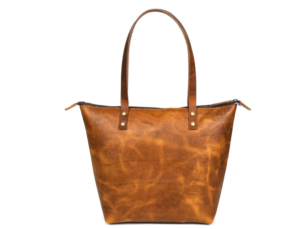Cassidy Leather Tote Bag - Gifts for You 'n Me